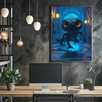 Fantasy Dragon Lizard Adventure Animal Poster PosterGoat