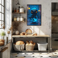 Fantasy Dragon Lizard Adventure Animal Poster PosterGoat