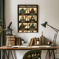 Fantasy RPG Characters: Medieval Adventure in Mythology Poster PosterGoat