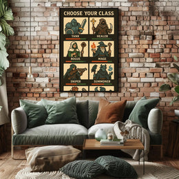 Fantasy RPG Characters: Medieval Adventure in Mythology Poster PosterGoat