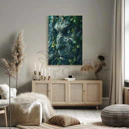 Fantasy Tree Spirit Enchantment, Artistic Pop Culture Poster PosterGoat