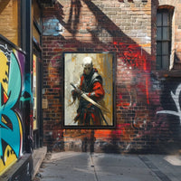 Fantasy Warrior Art Print for Artistic or Pop Culture Poster PosterGoat