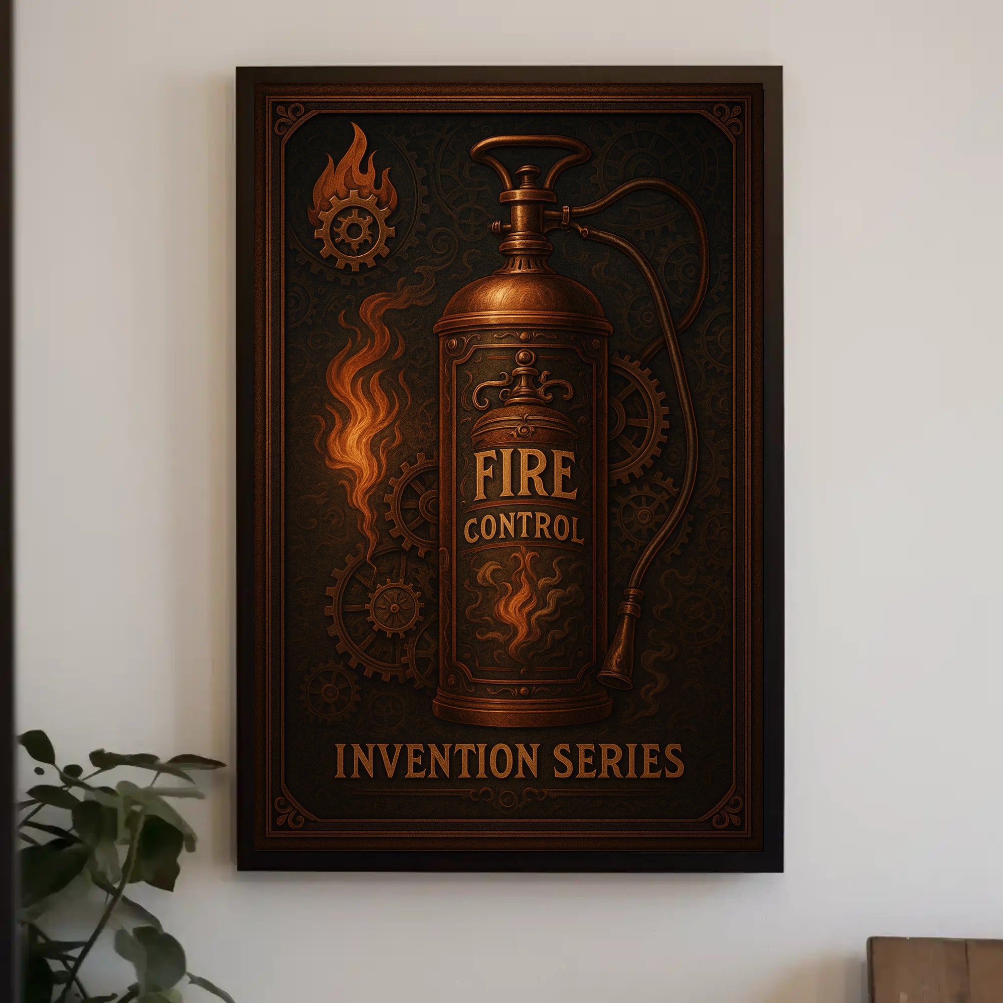 Fire Control Invention Series Poster PosterGoat