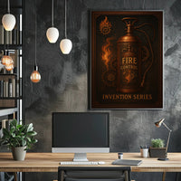 Fire Control Invention Series Poster PosterGoat