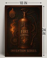 Fire Control Invention Series Poster PosterGoat