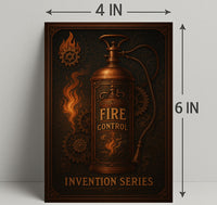 Fire Control Invention Series Poster PosterGoat