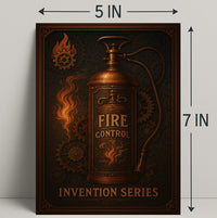 Fire Control Invention Series Poster PosterGoat