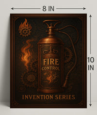 Fire Control Invention Series Poster PosterGoat