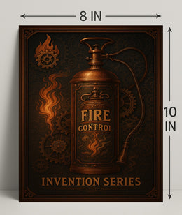 Fire Control Invention Series Poster PosterGoat