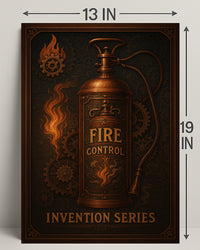 Fire Control Invention Series Poster PosterGoat