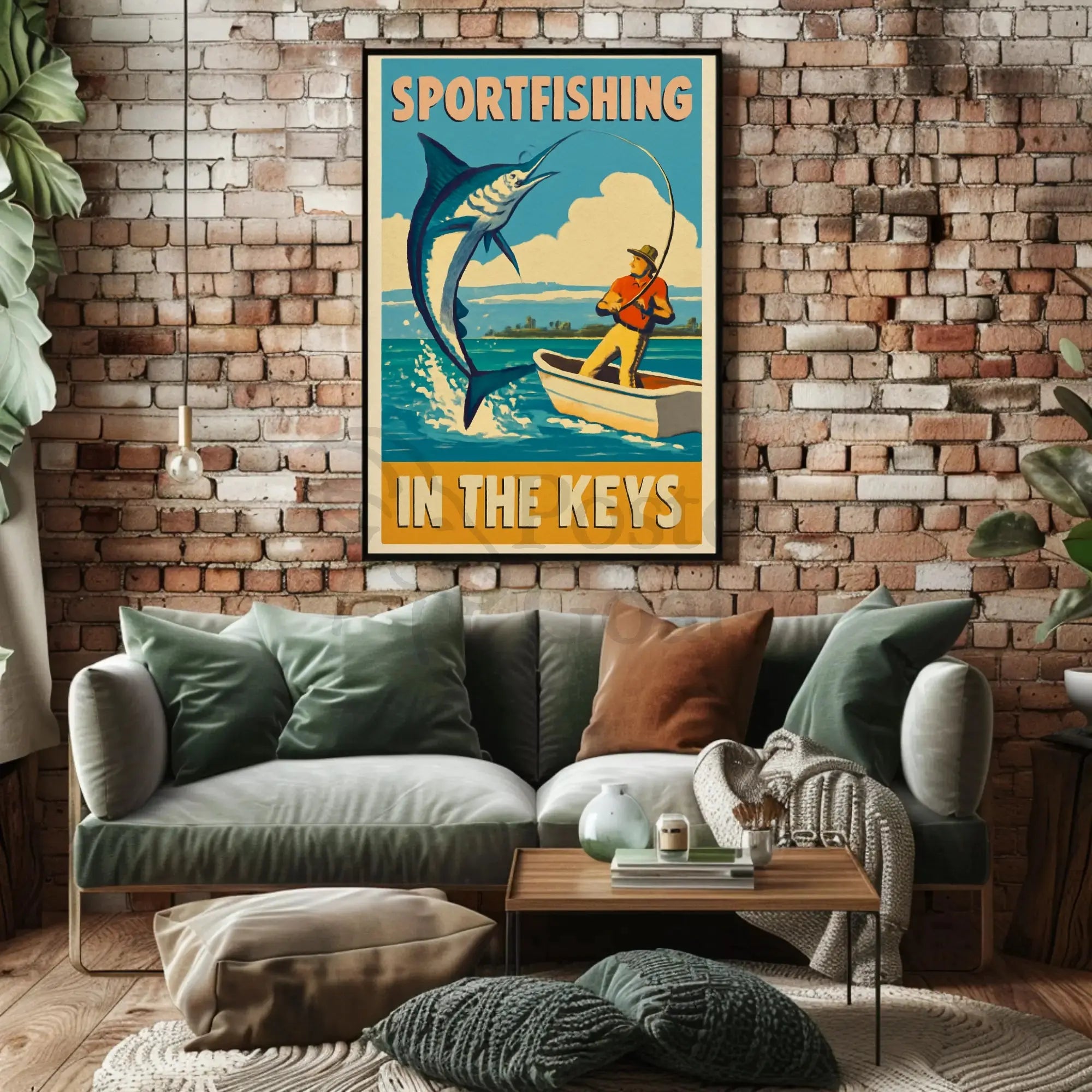 Fishing Trip Poster In The Keys Art Print Decor PosterGoat