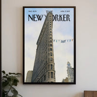 Flatiron Building NYC Urban Masterpiece Travel Poster PosterGoat