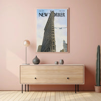 Flatiron Building NYC Urban Masterpiece Travel Poster PosterGoat