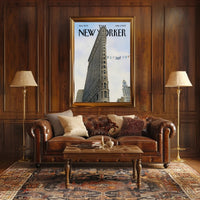 Flatiron Building NYC Urban Masterpiece Travel Poster PosterGoat