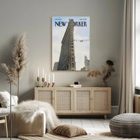 Flatiron Building NYC Urban Masterpiece Travel Poster PosterGoat