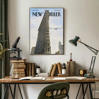 Flatiron Building NYC Urban Masterpiece Travel Poster PosterGoat