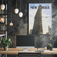 Flatiron Building NYC Urban Masterpiece Travel Poster PosterGoat