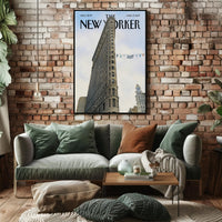 Flatiron Building NYC Urban Masterpiece Travel Poster PosterGoat