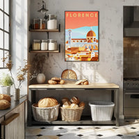 Florence Cathedral Architecture Art Poster PosterGoat
