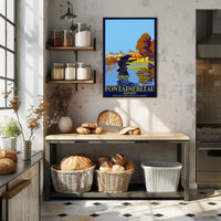 Fontainebleau Avon Vintage Travel Poster PosterGoat