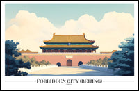 Forbidden City Serene Architecture Cultural or Heritage Poster PosterGoat