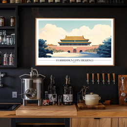 Forbidden City Serene Architecture Cultural or Heritage Poster PosterGoat