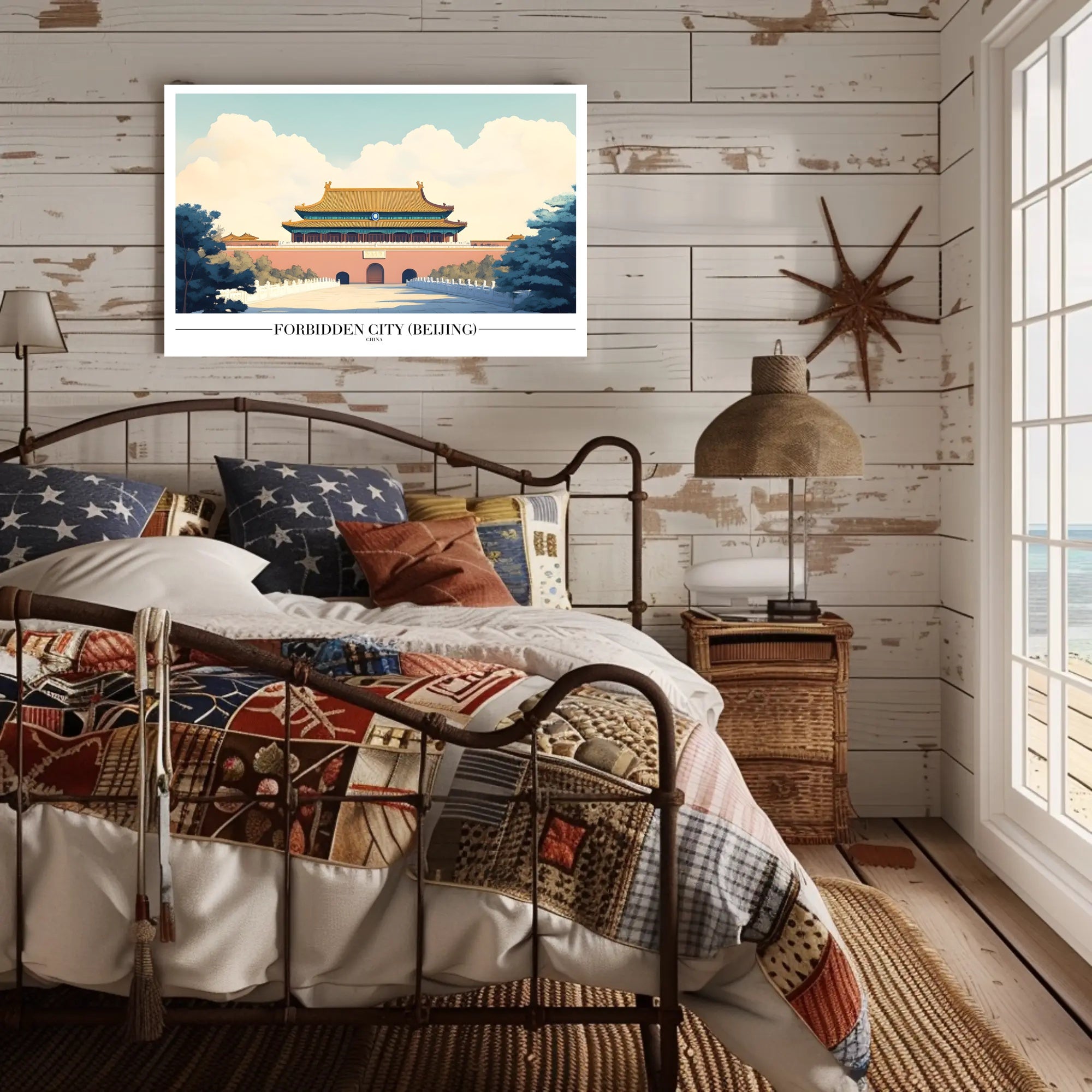 Forbidden City Serene Architecture Cultural or Heritage Poster PosterGoat