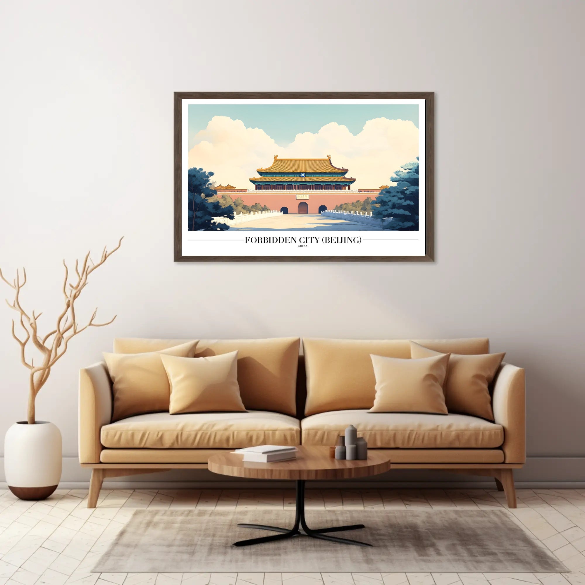 Forbidden City Serene Architecture Cultural or Heritage Poster PosterGoat