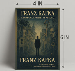 Franz Kafka A Dialogue with the Absurd Poster PosterGoat