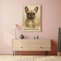 French Bulldog Illustration Art Print Dog Breed Poster PosterGoat