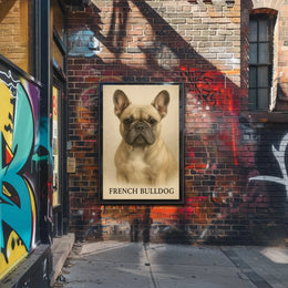 French Bulldog Illustration Art Print Dog Breed Poster PosterGoat