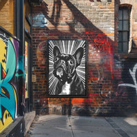 French Bulldog Retro Art Print Dog Breed Poster PosterGoat