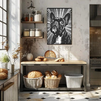 French Bulldog Retro Art Print Dog Breed Poster PosterGoat