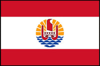French Polynesia Flag Cultural or Heritage Poster PosterGoat