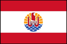 French Polynesia Flag Cultural or Heritage Poster PosterGoat