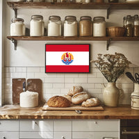 French Polynesia Flag Cultural or Heritage Poster PosterGoat