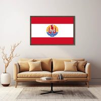 French Polynesia Flag Cultural or Heritage Poster PosterGoat
