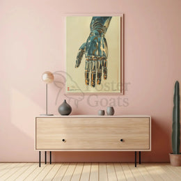 Futuristic Robotic Hand Design Perfect for Sci-Fi Poster PosterGoat