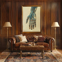 Futuristic Robotic Hand Design Perfect for Sci-Fi Poster PosterGoat
