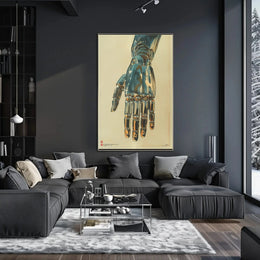 Futuristic Robotic Hand Design Perfect for Sci-Fi Poster PosterGoat