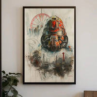 Futuristic Survival Visions in Dystopian Sci-Fi Poster PosterGoat