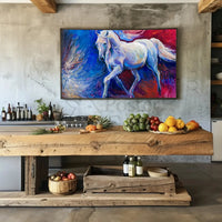 Galloping Elegance: Dynamic Horse Art Animal Poster PosterGoat