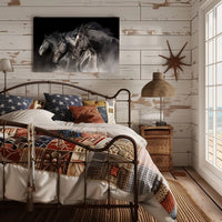 Galloping Horses in Motion: Dynamic Animal Poster PosterGoat