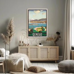 Geneva Scenic Travel Poster PosterGoat