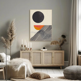 Geometric Symmetry Modern Abstract, Artistic, or Pop Culture Poster PosterGoat