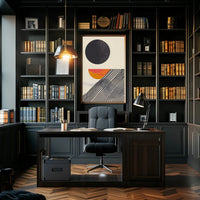 Geometric Symmetry Modern Abstract, Artistic, or Pop Culture Poster PosterGoat