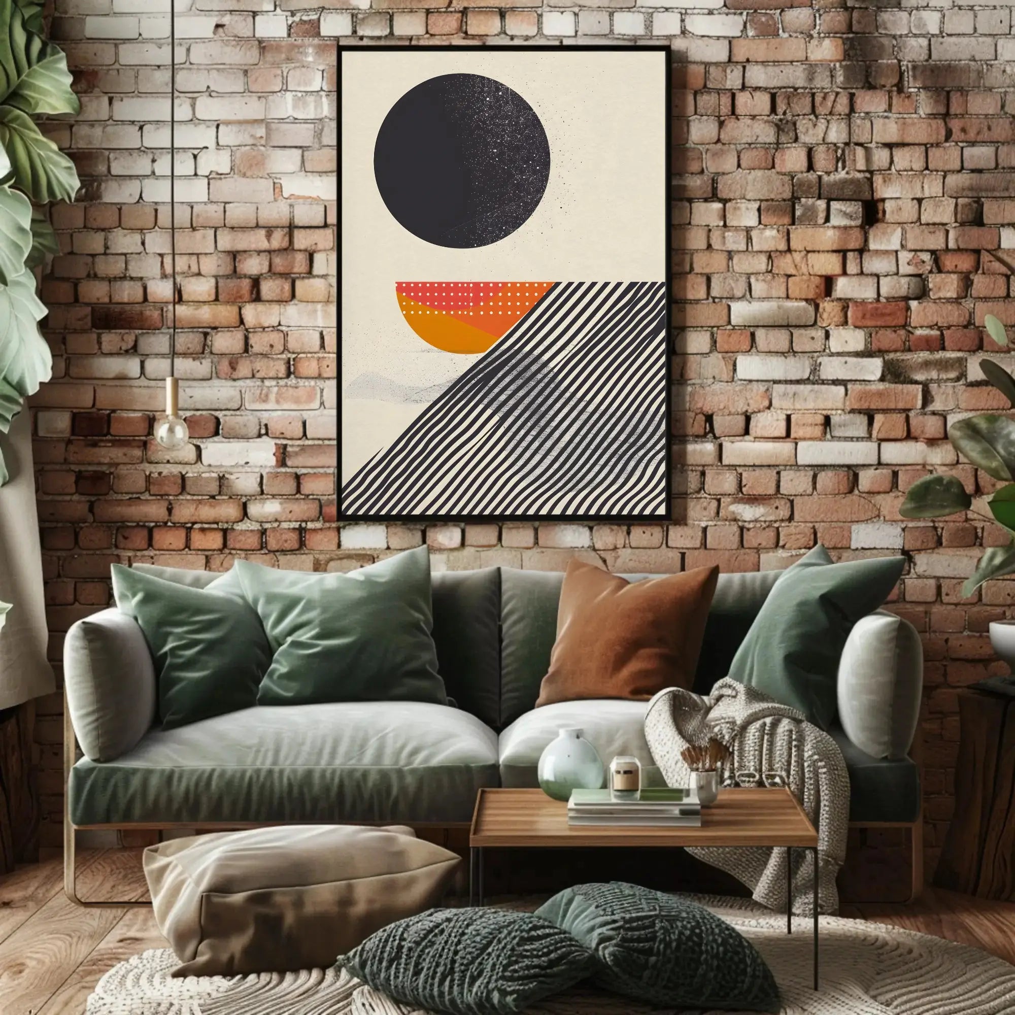 Geometric Symmetry Modern Abstract, Artistic, or Pop Culture Poster PosterGoat