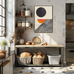 Geometric Symmetry Modern Abstract, Artistic, or Pop Culture Poster PosterGoat