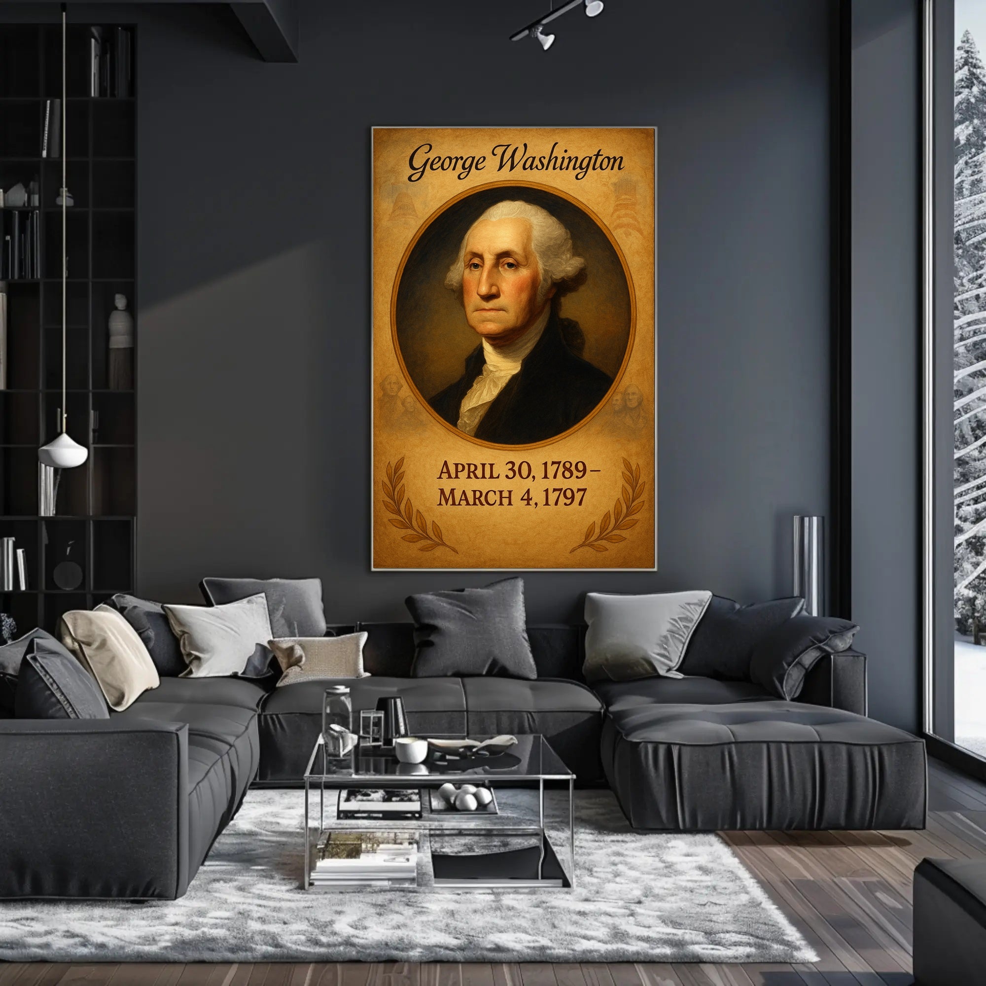 George Washington 1st President Poster PosterGoat