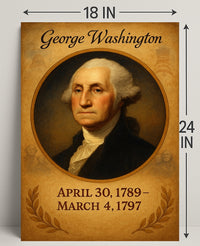 George Washington 1st President Poster PosterGoat